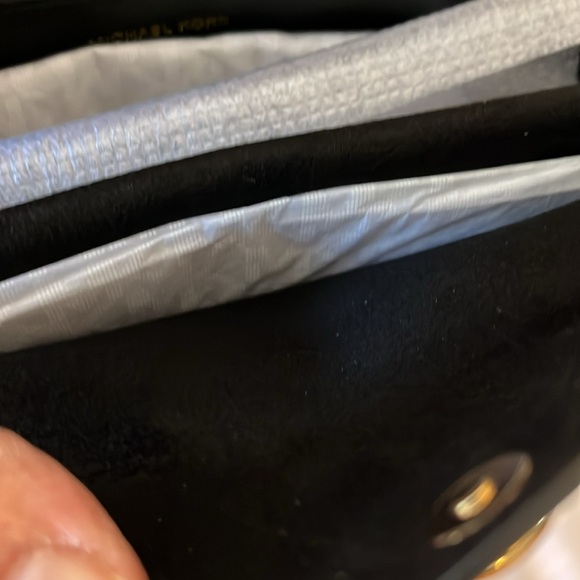 NWT MICHAEL KORS CECE MEDIUM BLACK CHAIN SHOULDER BAG - Picture 10 of 13